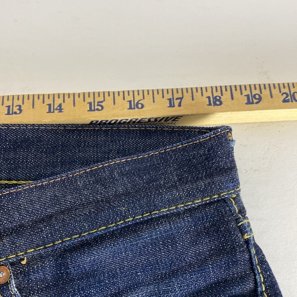 The Strike Gold Jeans Japanese Selvedge Denim Straight Leg Size 34 X 35 - Picture 12 of 15